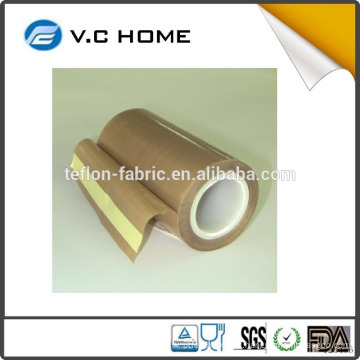 PTFE Teflon Film PTFE teflon Revestido Fibra de vidro Tecido auto-adesivo com revestimento de Teflon